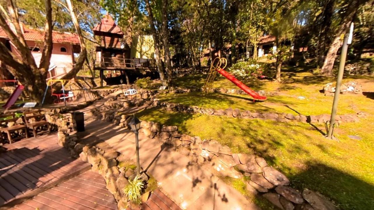 Apto No Centro De Gramado Com Piscina Termica Eksteriør bilde