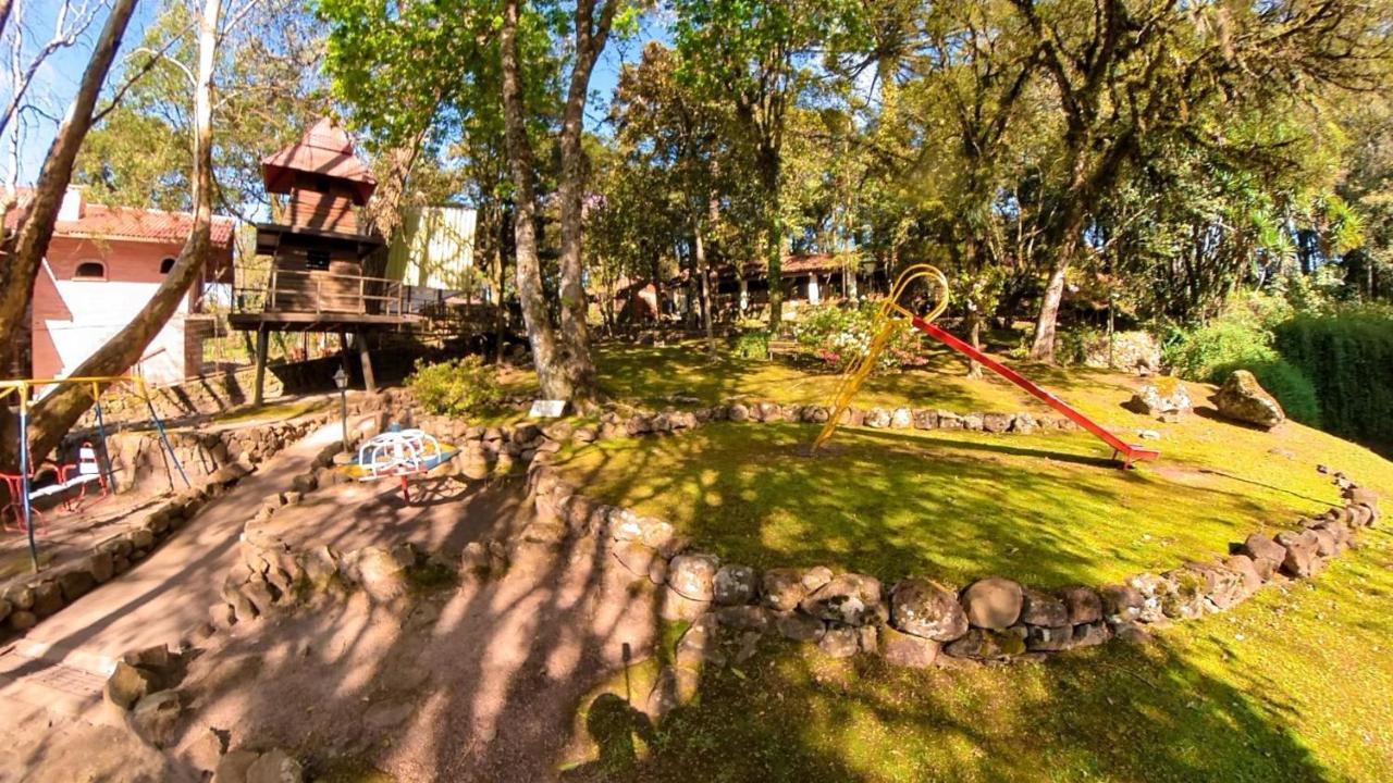 Apto No Centro De Gramado Com Piscina Termica Eksteriør bilde